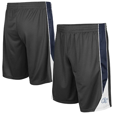 Men's Colosseum Charcoal Georgia Tech Yellow Jackets Turnover Shorts