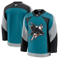 Men's Fanatics  Teal San Jose Sharks Alternate Premium Jersey