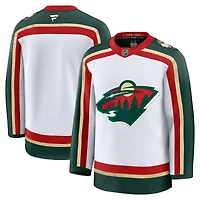 Men's Fanatics  White Minnesota Wild 25th Anniversary Premium Jersey