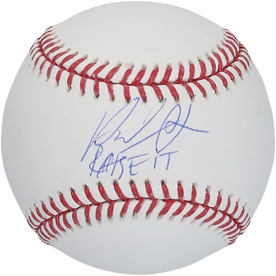 Paul Skenes Pittsburgh Pirates Autographed Baseball with "Raise It" Inscription