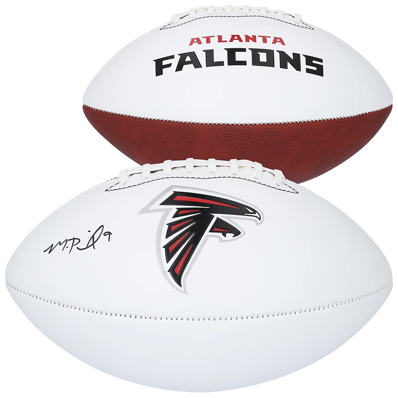 Michael Penix Jr. Atlanta Falcons Autographed Franklin White Panel Football
