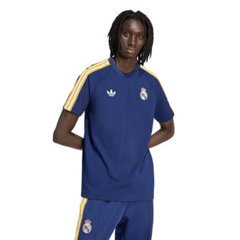 Men's adidas Originals Navy Real Madrid Culturewear T-Shirt