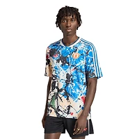 Men's adidas Blue Manchester United X Stone Roses Replica Jersey