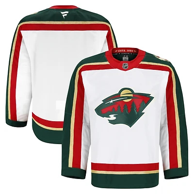 Men's Fanatics  White Minnesota Wild 25th Anniversary Authentic Pro Jersey