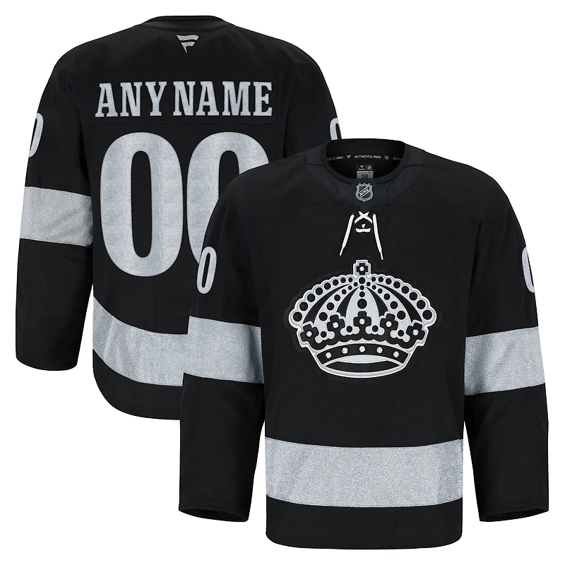 Men's Fanatics Black Los Angeles Kings Alternate Authentic Pro Custom Jersey
