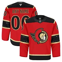 Men's Fanatics  Red Ottawa Senators Alternate Authentic Pro Custom Jersey