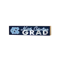 North Carolina Tar Heels 3" x 13" Grad Block Sign