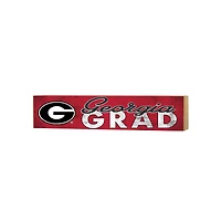 Georgia Bulldogs 3" x 13" Grad Block Sign