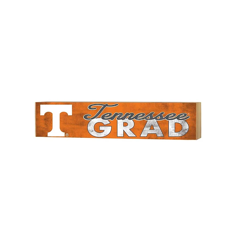 Tennessee Volunteers 3" x 13" Grad Block Sign