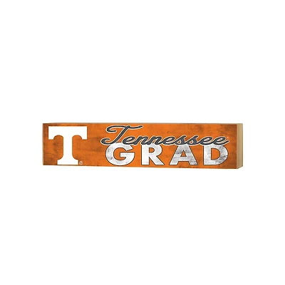 Tennessee Volunteers 3" x 13" Grad Block Sign