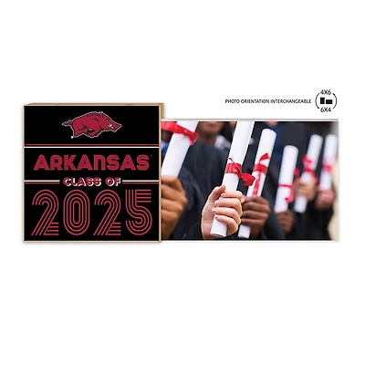 Arkansas Razorbacks 5" x 10.5" Class of 2025 Floating Frame