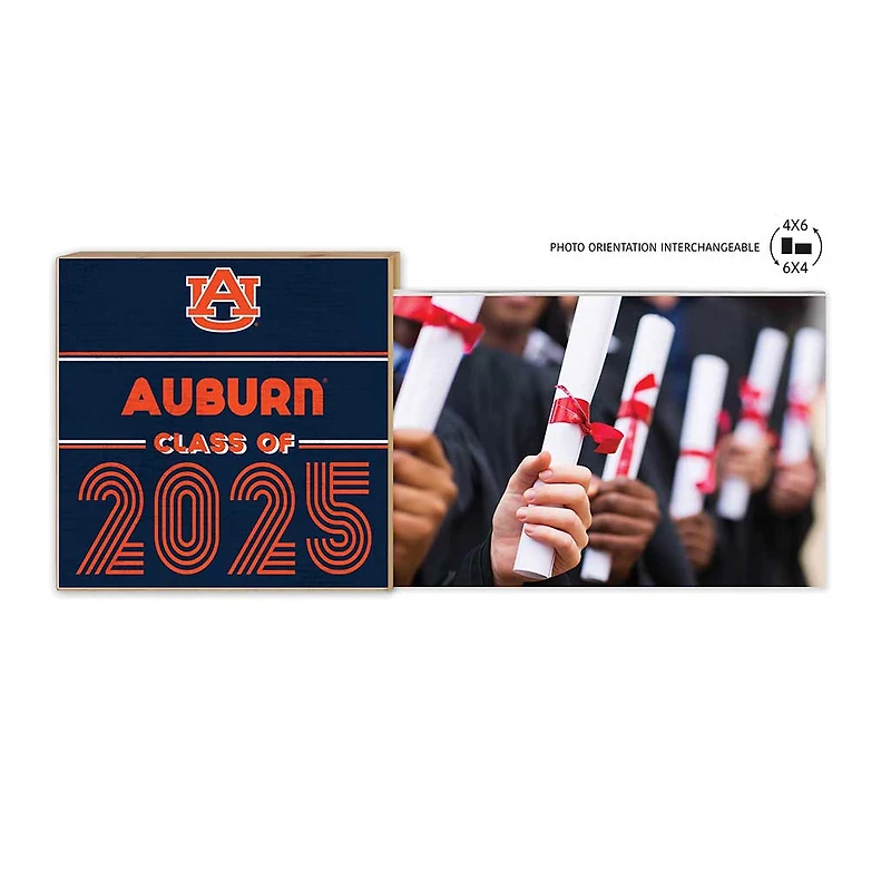 Auburn Tigers 5" x 10.5" Class of 2025 Floating Frame
