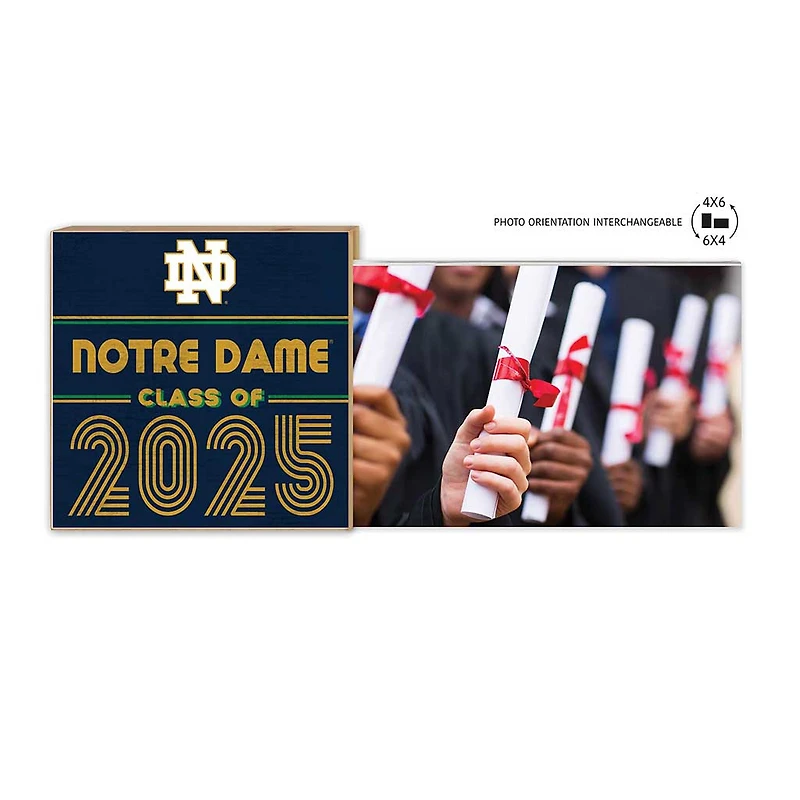 Notre Dame Fighting Irish 5" x 10.5" Class of 2025 Floating Frame