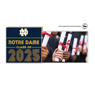 Notre Dame Fighting Irish 5" x 10.5" Class of 2025 Floating Frame