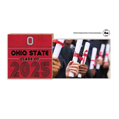 Ohio State Buckeyes 5" x 10.5" Class of 2025 Floating Frame
