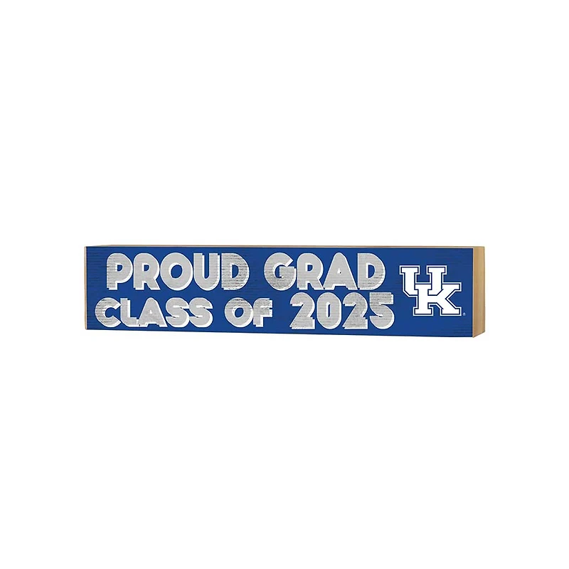 Kentucky Wildcats 3" x 13" Class of 2025 Block Sign