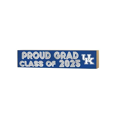 Kentucky Wildcats 3" x 13" Class of 2025 Block Sign