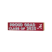 Alabama Crimson Tide 3" x 13" Class of 2025 Block Sign