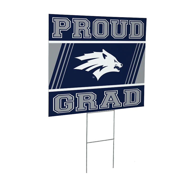 Nevada Wolf Pack 24" x 18" Graduation Outdoor Yard Sign