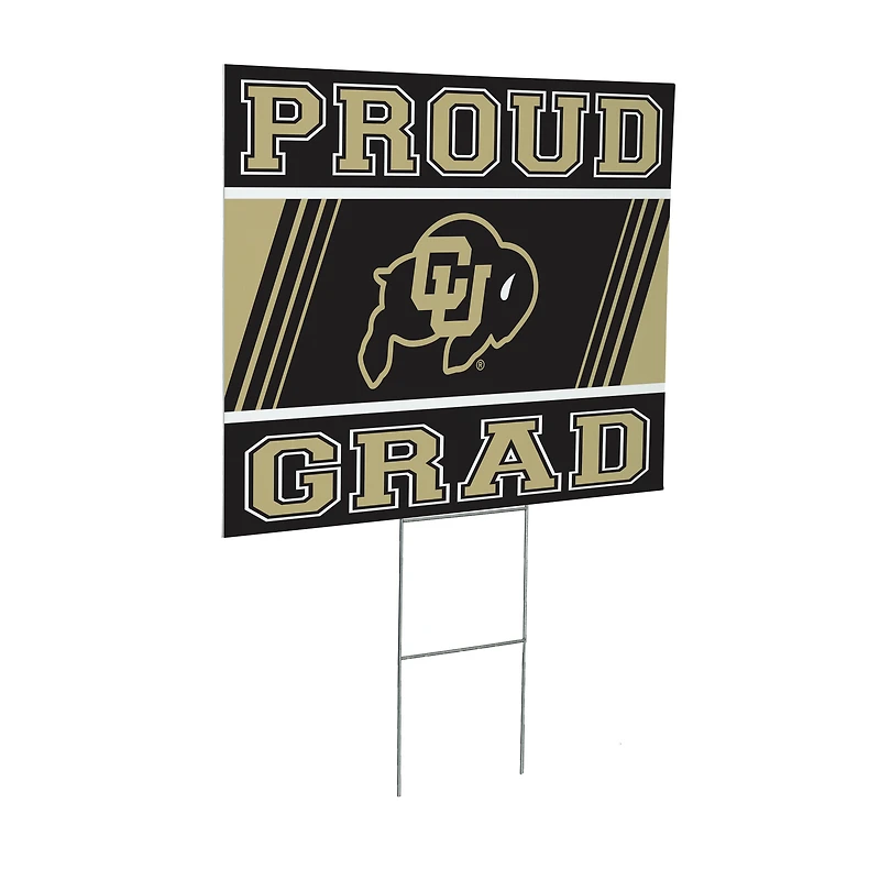 Colorado Buffaloes 24" x 18" Graduation Outdoor Yard Sign