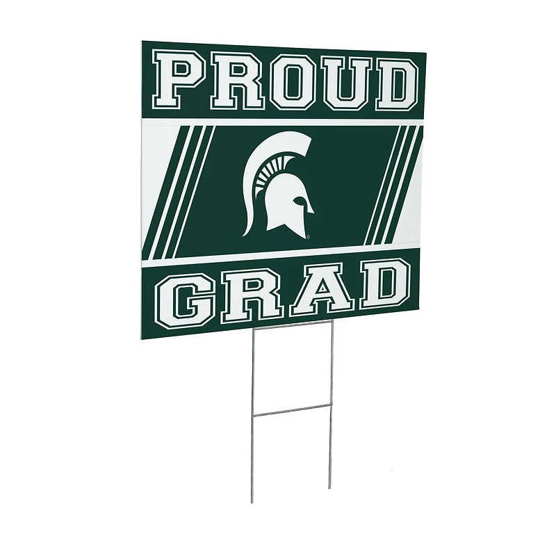 Michigan State Spartans 24" x 18" Graduation Outdoor Yard Sign