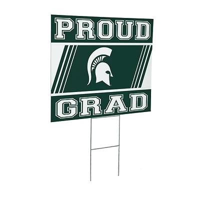 Michigan State Spartans 24" x 18" Graduation Outdoor Yard Sign