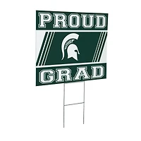 Michigan State Spartans 24" x 18" Graduation Outdoor Yard Sign