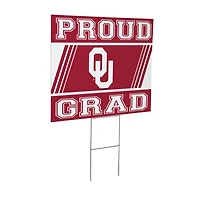 Oklahoma Sooners 24" x 18" Graduation Outdoor Yard Sign