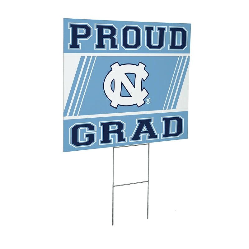 North Carolina Tar Heels 24" x 18" Graduation Outdoor Yard Sign