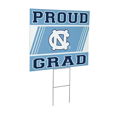 North Carolina Tar Heels 24" x 18" Graduation Outdoor Yard Sign