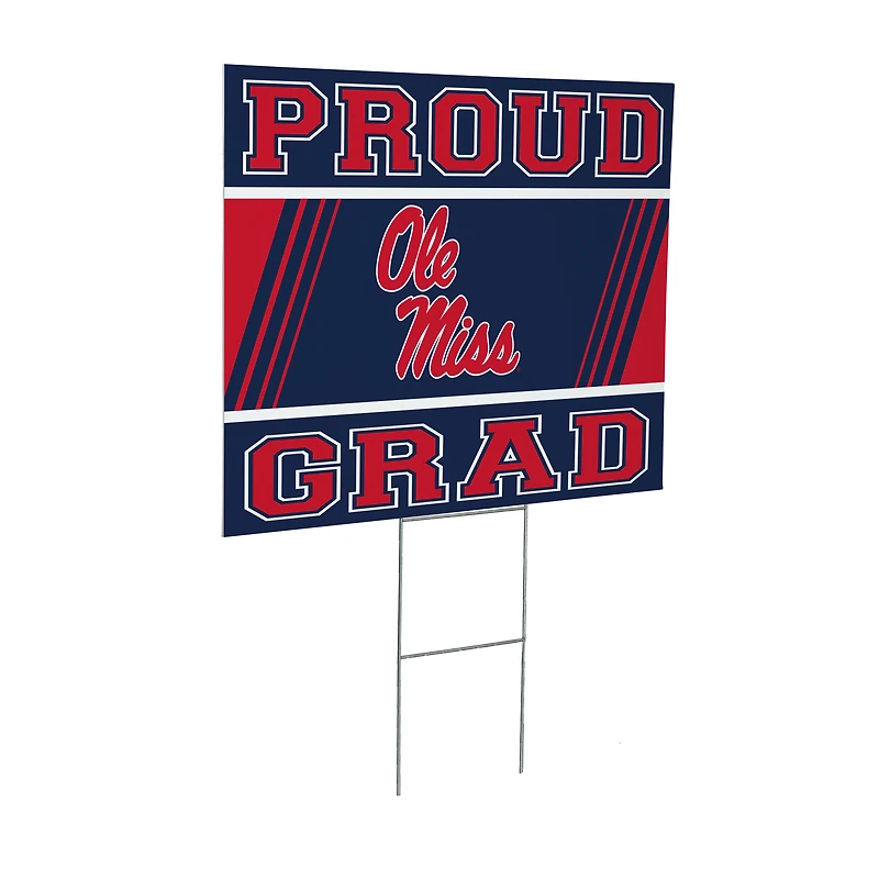 Ole Miss Rebels 24" x 18" Graduation Outdoor Yard Sign
