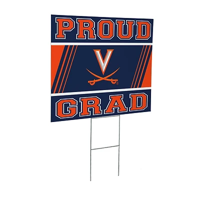 Virginia Cavaliers 24" x 18" Graduation Outdoor Yard Sign