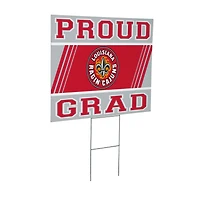 Louisiana Ragin' Cajuns 24" x 18" Graduation Outdoor Yard Sign