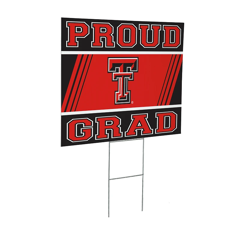Texas Tech Red Raiders 24" x 18" Graduation Outdoor Yard Sign