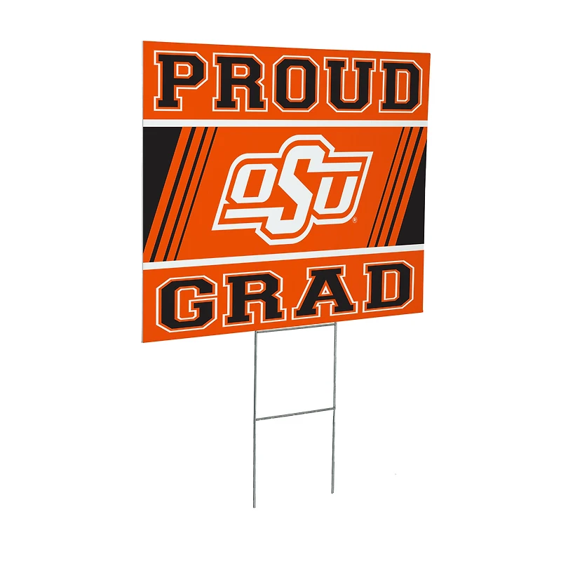 Oklahoma State Cowboys 24" x 18" Graduation Outdoor Yard Sign