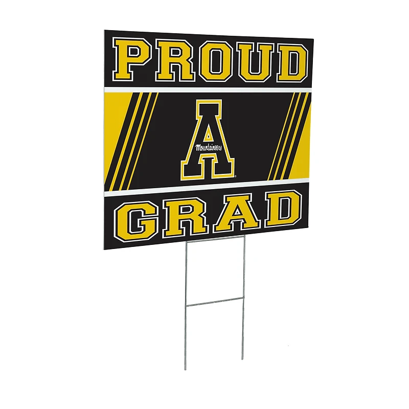 Appalachian State Mountaineers 24" x 18" Graduation Outdoor Yard Sign