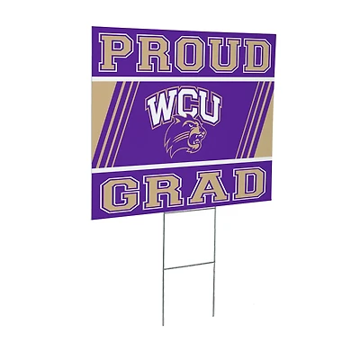 Western Carolina Catamounts 24" x 18" Graduation Outdoor Yard Sign