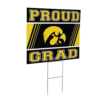 Iowa Hawkeyes 24" x 18" Graduation Outdoor Yard Sign