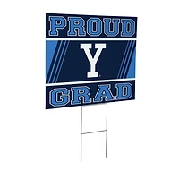 Yale Bulldogs 24" x 18" Graduation Outdoor Yard Sign