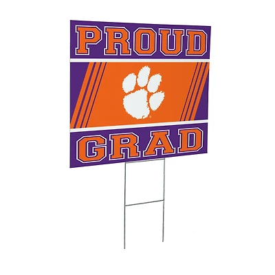 Clemson Tigers 24" x 18" Graduation Outdoor Yard Sign