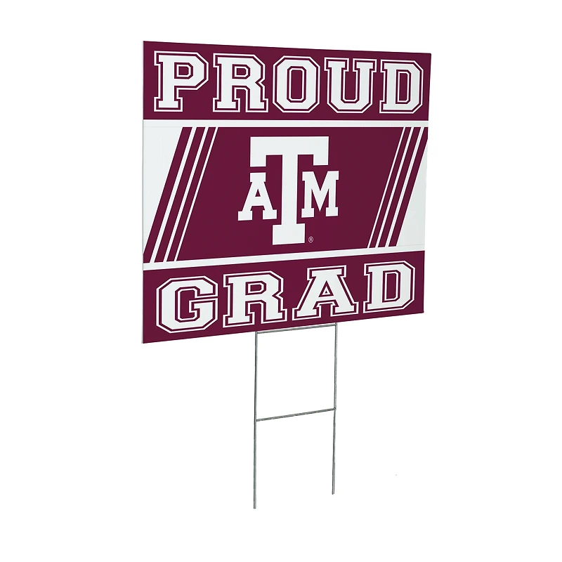 Texas A&M Aggies 24" x 18" Graduation Outdoor Yard Sign