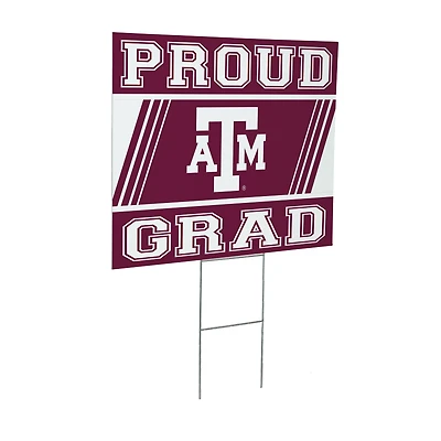 Texas A&M Aggies 24" x 18" Graduation Outdoor Yard Sign