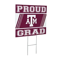 Texas A&M Aggies 24" x 18" Graduation Outdoor Yard Sign