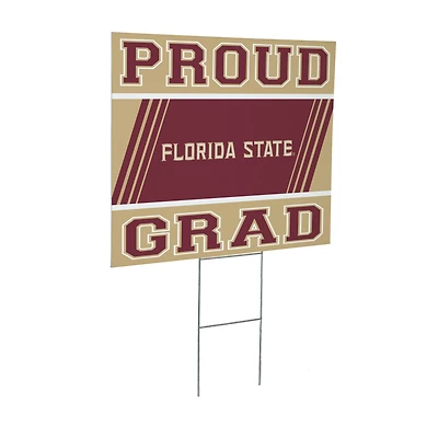 Florida State Seminoles 24" x 18" Graduation Outdoor Yard Sign