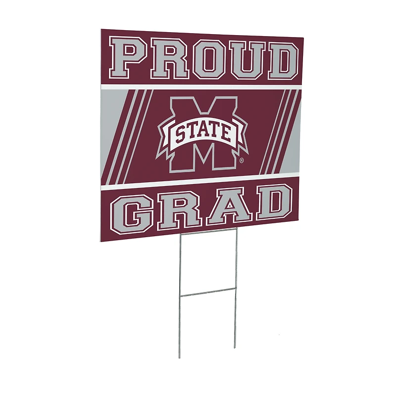 Mississippi State Bulldogs 24" x 18" Graduation Outdoor Yard Sign