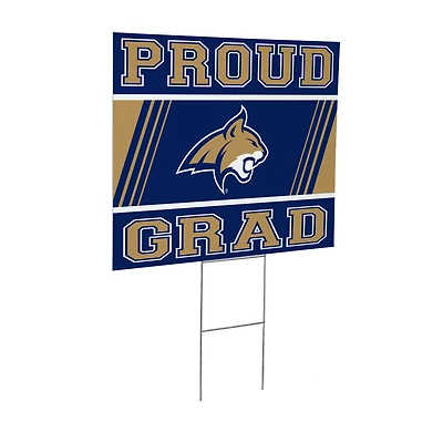 Montana State Bobcats 24" x 18" Graduation Outdoor Yard Sign