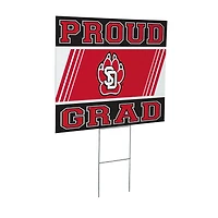 South Dakota Coyotes 24" x 18" Graduation Outdoor Yard Sign