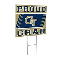 Georgia Tech Yellow Jackets 24" x 18" Graduation Outdoor Yard Sign