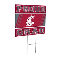 Washington State Cougars 24" x 18" Graduation Outdoor Yard Sign
