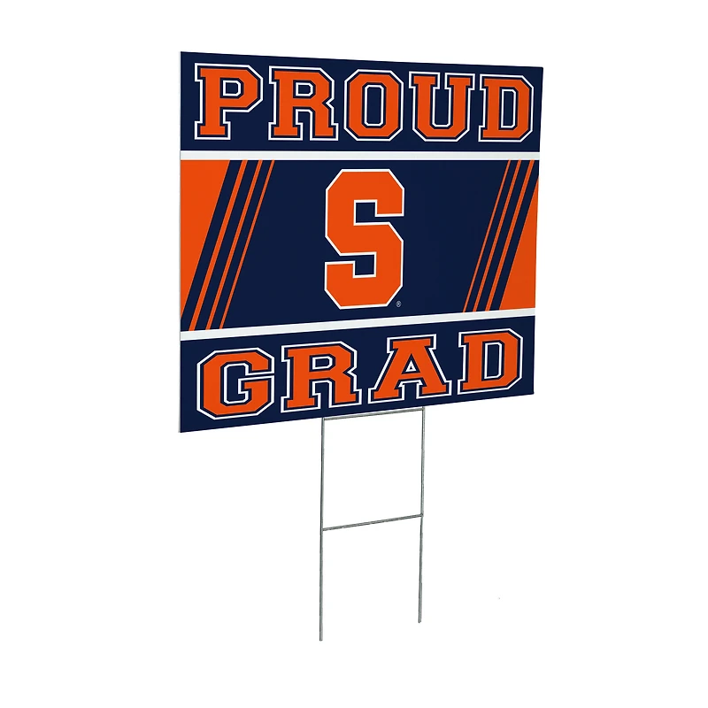 Syracuse Orange 24" x 18" Graduation Outdoor Yard Sign